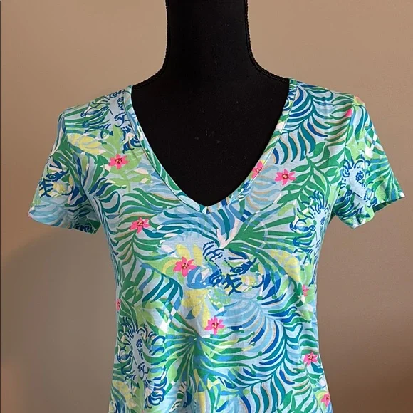 Lilly Pulitzer NWOT Etta Frond Dress Size XXS - Picture 8 of 11